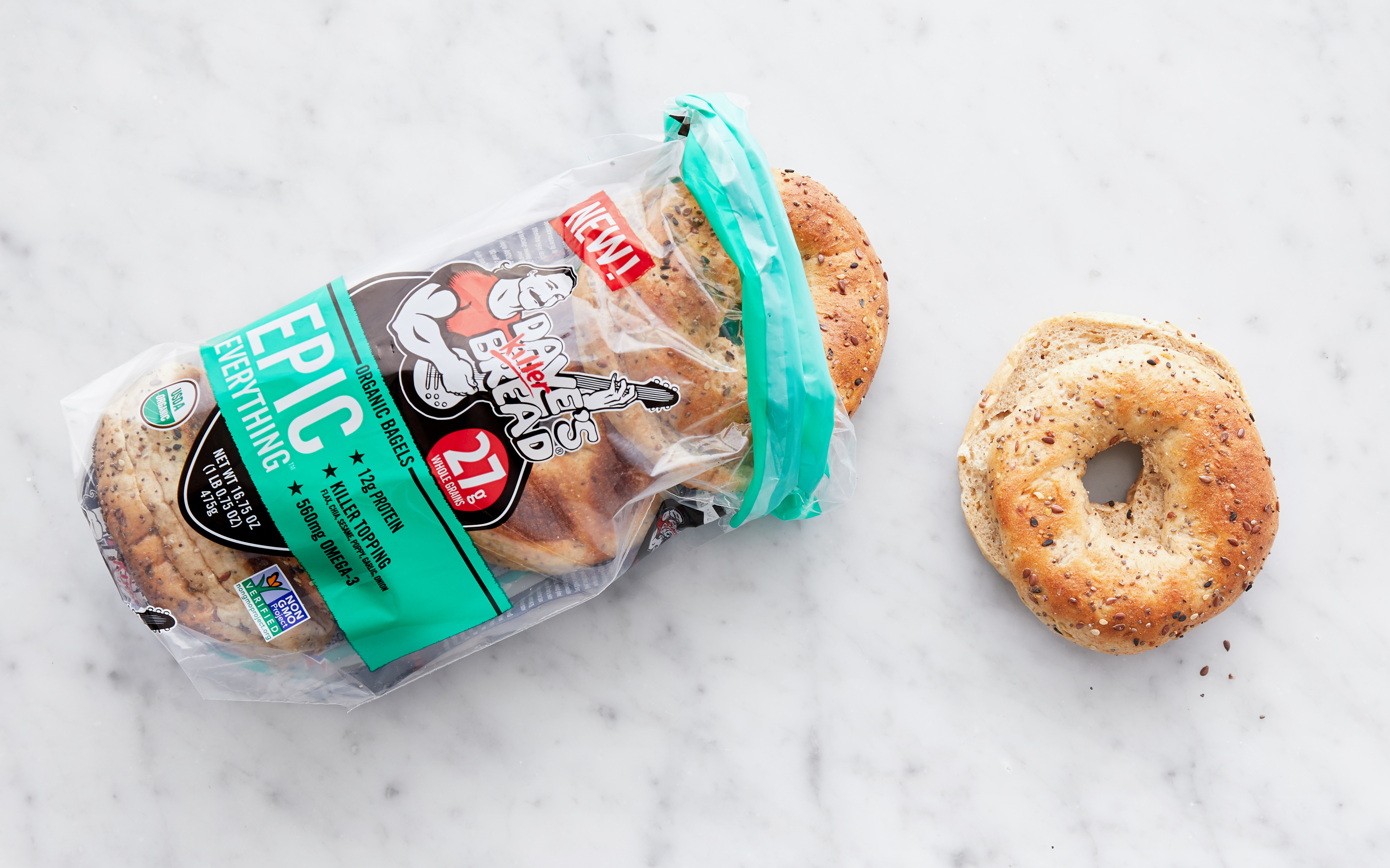 Organic Everything Bagels Dave's Killer Bread SF Bay Good Eggs